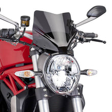 Carica l'immagine nel visualizzatore di Gallery, PUIG CUPOLINO NAKED N.G. SPORT PER DUCATI MONSTER 1200 14-16 FUME SCURO