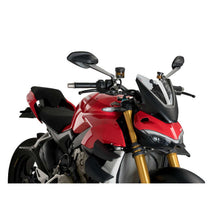 Carica l'immagine nel visualizzatore di Gallery, PUIG CUPOLINO NAKED N.G. SPORT PER DUCATI STREETFIGHTER V4 23-24 FUME CHIARO