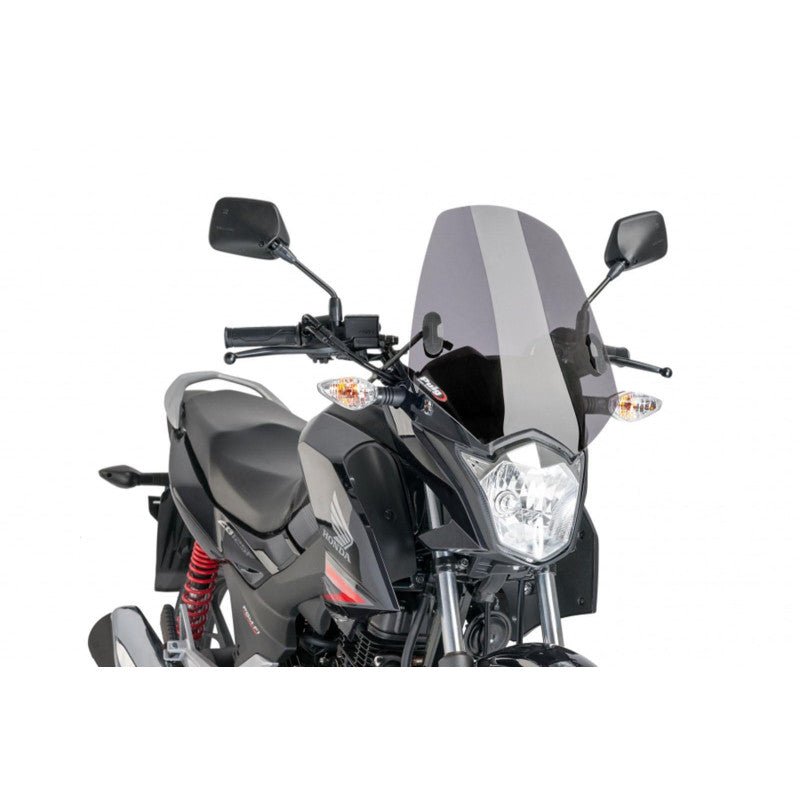 PUIG CUPOLINO NAKED N.G. SPORT PER HONDA CB125F 17-20 FUME CHIARO