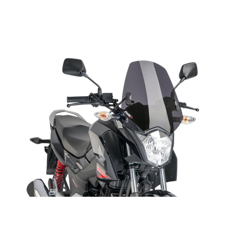 PUIG CUPOLINO NAKED N.G. SPORT PER HONDA CB125F 21-25 FUME SCURO