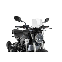 Carica l'immagine nel visualizzatore di Gallery, PUIG CUPOLINO NAKED N.G. SPORT PER HONDA CB125R NEO SPORTS CAFE 21-23 TRASPARENTE
