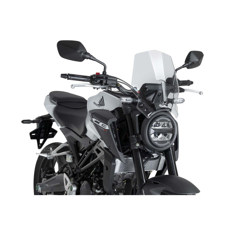 PUIG CUPOLINO NAKED N.G. SPORT PER HONDA CB125R NEO SPORTS CAFE 24-25 TRASPARENTE