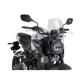 PUIG CUPOLINO NAKED N.G. SPORT PER HONDA CB125R NEO SPORTS CAFE 24-25 TRASPARENTE