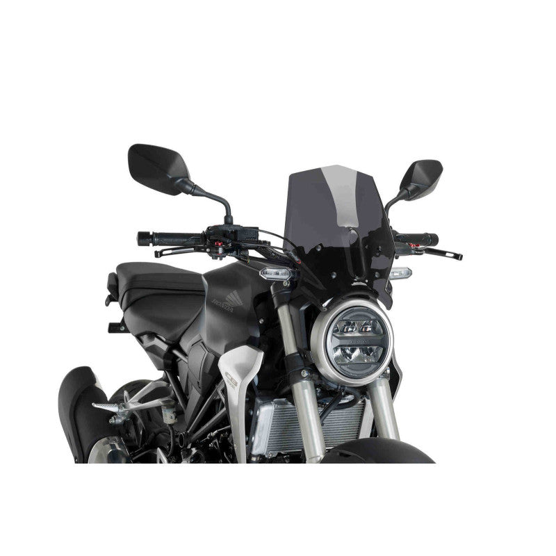 PUIG CUPOLINO NAKED N.G. SPORT PER HONDA CB300R NEO SPORTS CAFE 18-23 FUME SCURO