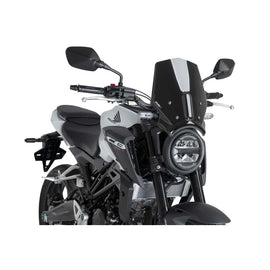 PUIG CUPOLINO NAKED N.G. SPORT PER HONDA CB300R NEO SPORTS CAFE 24-25 NERO