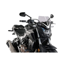 Carica l'immagine nel visualizzatore di Gallery, PUIG CUPOLINO NAKED N.G. SPORT PER HONDA CB500F 17-18 FUME CHIARO