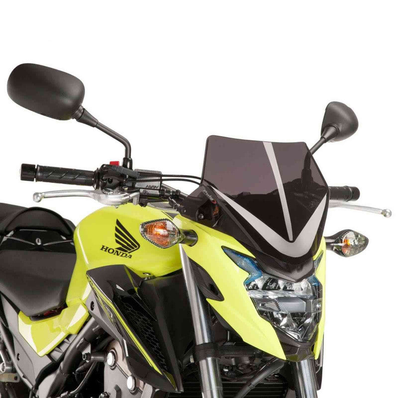 PUIG CUPOLINO NAKED N.G. SPORT PER HONDA CB500F 17-18 FUME SCURO - OFFERTA