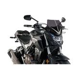 PUIG CUPOLINO NAKED N.G. SPORT PER HONDA CB500F 17-18 FUME SCURO