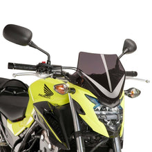 Carica l'immagine nel visualizzatore di Gallery, PUIG CUPOLINO NAKED N.G. SPORT PER HONDA CB500F 2016 FUME SCURO - OFFERTA