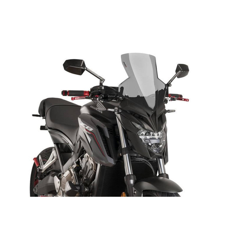PUIG CUPOLINO NAKED N.G. SPORT PER HONDA CB650F 17-18 FUME SCURO