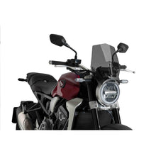 Carica l'immagine nel visualizzatore di Gallery, PUIG CUPOLINO NAKED N.G. SPORT PER HONDA CB650R NEO SPORTS CAFE 21-23 FUME SCURO
