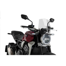 Carica l'immagine nel visualizzatore di Gallery, PUIG CUPOLINO NAKED N.G. SPORT PER HONDA CB650R NEO SPORTS CAFE 21-23 TRASPARENTE
