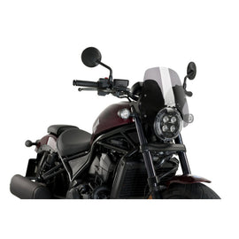 PUIG CUPOLINO NAKED N.G. SPORT PER HONDA CMX1100 DCT REBEL 21-24 FUME CHIARO