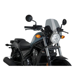 PUIG CUPOLINO NAKED N.G. SPORT PER HONDA CMX500 REBEL 2025 FUME CHIARO