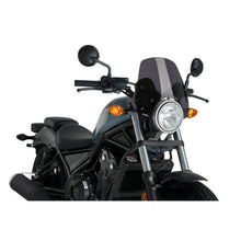 Carica l'immagine nel visualizzatore di Gallery, PUIG CUPOLINO NAKED N.G. SPORT PER HONDA CMX500 REBEL 2025 FUME SCURO