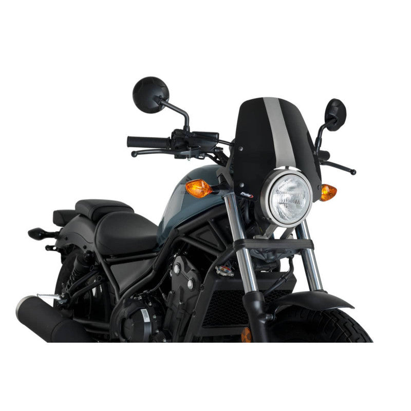 PUIG CUPOLINO NAKED N.G. SPORT PER HONDA CMX500 REBEL 2025 NERO