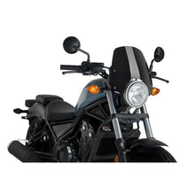 Carica l'immagine nel visualizzatore di Gallery, PUIG CUPOLINO NAKED N.G. SPORT PER HONDA CMX500 REBEL 2025 NERO