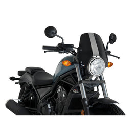 PUIG CUPOLINO NAKED N.G. SPORT PER HONDA CMX500 REBEL 2025 NERO