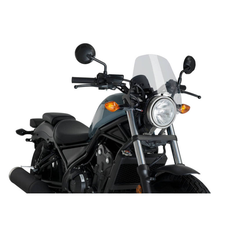 PUIG CUPOLINO NAKED N.G. SPORT PER HONDA CMX500 REBEL 2025 TRASPARENTE