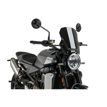 Carica l'immagine nel visualizzatore di Gallery, PUIG CUPOLINO NAKED N.G. SPORT PER HUSQVARNA SVARTPILEN 801 24-25 NERO