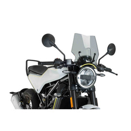 PUIG CUPOLINO NAKED N.G. SPORT PER HUSQVARNA VITPILEN 125 24-25 FUME CHIARO