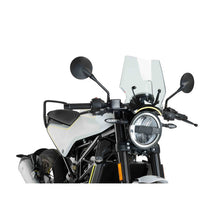 Carica l'immagine nel visualizzatore di Gallery, PUIG CUPOLINO NAKED N.G. SPORT PER HUSQVARNA VITPILEN 401 18-19 TRASPARENTE