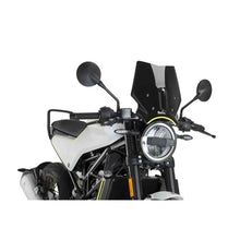 Carica l'immagine nel visualizzatore di Gallery, PUIG CUPOLINO NAKED N.G. SPORT PER HUSQVARNA VITPILEN 401 20-23 NERO