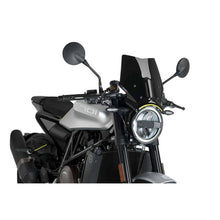 Carica l'immagine nel visualizzatore di Gallery, PUIG CUPOLINO NAKED N.G. SPORT PER HUSQVARNA VITPILEN 701 18-20 NERO