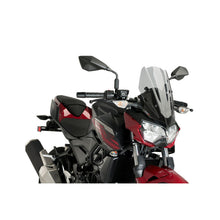 Carica l'immagine nel visualizzatore di Gallery, PUIG CUPOLINO NAKED N.G. SPORT PER KAWASAKI Z400 19-20 FUME CHIARO