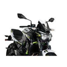 Carica l'immagine nel visualizzatore di Gallery, PUIG CUPOLINO NAKED N.G. SPORT PER KAWASAKI Z650 2025 TRASPARENTE