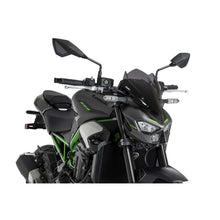 Carica l'immagine nel visualizzatore di Gallery, PUIG CUPOLINO NAKED N.G. SPORT PER KAWASAKI Z900 2025 FUME SCURO