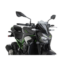 Carica l'immagine nel visualizzatore di Gallery, PUIG CUPOLINO NAKED N.G. SPORT PER KAWASAKI Z900 SE 2025 FUME CHIARO