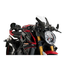 Carica l'immagine nel visualizzatore di Gallery, PUIG CUPOLINO NAKED N.G. SPORT PER MV AGUSTA BRUTALE 1000 RR 19-25 TRASPARENTE