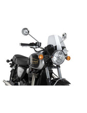 Carica l'immagine nel visualizzatore di Gallery, PUIG CUPOLINO NAKED N.G. SPORT PER TRIUMPH BONNEVILLE T100 17-21 TRASPARENTE