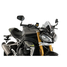 Carica l'immagine nel visualizzatore di Gallery, PUIG CUPOLINO NAKED N.G. SPORT PER TRIUMPH SPEED TRIPLE RS 21-25 FUME CHIARO