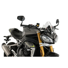 Carica l'immagine nel visualizzatore di Gallery, PUIG CUPOLINO NAKED N.G. SPORT PER TRIUMPH SPEED TRIPLE RS 21-25 TRASPARENTE