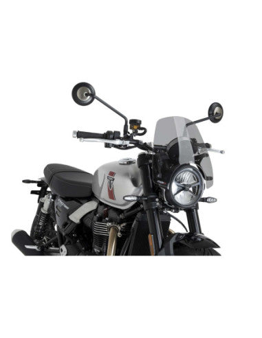 PUIG CUPOLINO NAKED N.G. SPORT PER TRIUMPH SPEED TWIN 1200 2025 FUME CHIARO