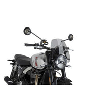 Carica l'immagine nel visualizzatore di Gallery, PUIG CUPOLINO NAKED N.G. SPORT PER TRIUMPH SPEED TWIN 1200 2025 FUME CHIARO