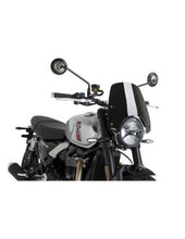 Carica l'immagine nel visualizzatore di Gallery, PUIG CUPOLINO NAKED N.G. SPORT PER TRIUMPH SPEED TWIN 1200 2025 NERO