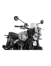 Carica l'immagine nel visualizzatore di Gallery, PUIG CUPOLINO NAKED N.G. SPORT PER TRIUMPH SPEED TWIN 1200 2025 TRASPARENTE