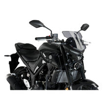 Carica l'immagine nel visualizzatore di Gallery, PUIG CUPOLINO NAKED N.G. SPORT PER YAMAHA MT-03 20-25 FUME CHIARO