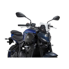 Carica l'immagine nel visualizzatore di Gallery, PUIG CUPOLINO NAKED N.G. SPORT PER YAMAHA MT-07 2025 TRASPARENTE
