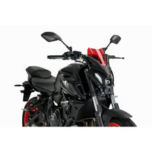 Carica l'immagine nel visualizzatore di Gallery, PUIG CUPOLINO NAKED N.G. SPORT PER YAMAHA MT-07 21-24 ROSSO
