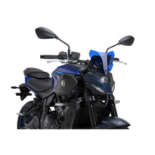 Carica l'immagine nel visualizzatore di Gallery, PUIG CUPOLINO NAKED N.G. SPORT PER YAMAHA MT-07 Y-AMT 2025 BLU