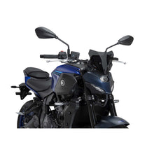 Carica l'immagine nel visualizzatore di Gallery, PUIG CUPOLINO NAKED N.G. SPORT PER YAMAHA MT-07 Y-AMT 2025 FUME SCURO