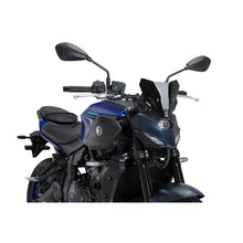 Carica l'immagine nel visualizzatore di Gallery, PUIG CUPOLINO NAKED N.G. SPORT PER YAMAHA MT-07 Y-AMT 2025 NERO
