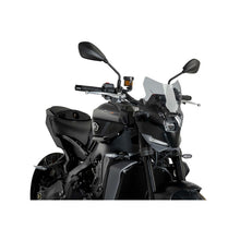 Carica l'immagine nel visualizzatore di Gallery, PUIG CUPOLINO NAKED N.G. SPORT PER YAMAHA MT-09 Y-AMT 24-25 FUME CHIARO
