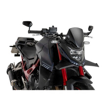 Carica l'immagine nel visualizzatore di Gallery, PUIG CUPOLINO NAKED N.G. SPORT PLUS HONDA CB750 HORNET 23-24 CARBON LOOK