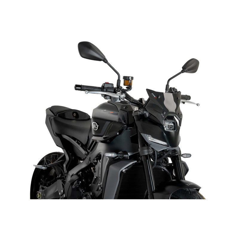PUIG CUPOLINO NAKED N.G. SPORT PLUS PER YAMAHA MT-09 Y-AMT 24-25 CARBON LOOK