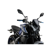 Carica l'immagine nel visualizzatore di Gallery, PUIG CUPOLINO NAKED N.G. SPORT PLUS YAMAHA MT-09 21-23 CARBON LOOK